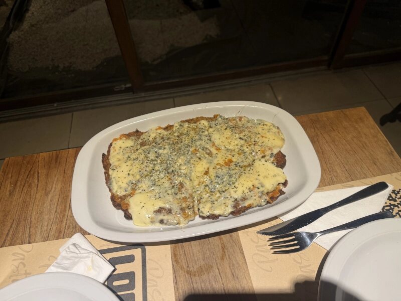 Milanesa roquefort